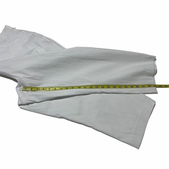 Style & Co White Mid Rise Comfort Waist Capris 22W - Picture 7 of 11